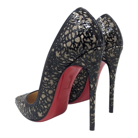 Christian Louboutin Shoes - 🌟CHRISTIAN LOUBOUTIN 120 KRISTALI LASER CUT HEELS SIZE 36.5 or 6.5 🌟